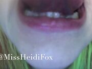 heidifox - I Lick Your Face While Youre Helpess