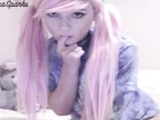 LenaSpanks - First Ever DP Daddys Girl