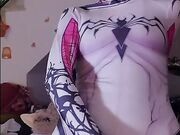 pitykitty -  Spider Gwen Vs Venom Zentai