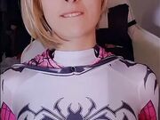 pitykitty -  Spider Gwen Vs Venom Zentai