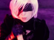 pitykitty -  2B Latex Gloves Fantasy Handjob