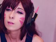pitykitty -  Cosplay Dva Ice Cream & Cum