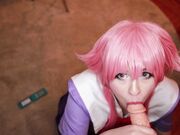 EllieMarie - Yuno Gasai GFE Blowjob