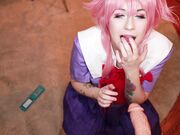 EllieMarie - Yuno Gasai GFE Blowjob