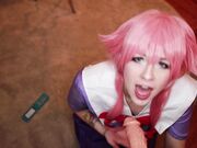 EllieMarie - Yuno Gasai GFE Blowjob