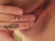 LilKittenLuna - Shy First Striptease Masturbation Vid