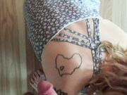 LilKittenLuna - POV Blowjob Sex From Behind & Facial