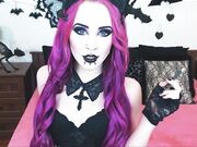  Xandriagoddess - Black Lips And Smoking Tease