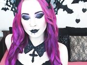  Xandriagoddess - Black Lips And Smoking Tease