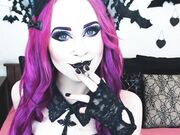  Xandriagoddess - Black Lips And Smoking Tease