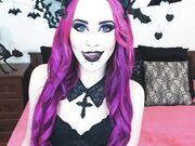  Xandriagoddess - Black Lips And Smoking Tease