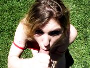 Lara Loxley - Canadian Cumslut Deepthroating Facial