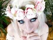 Lara Loxley - Elf Gets Massive Facial Cosplay