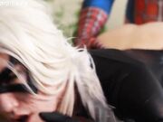 Lara Loxley - Spiderman Punishes Black Cat