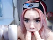 MiaMelon - Sakura Double Deepthroat