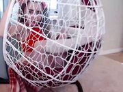 MiaMelon - Supergirl Pussy Dildo Rub Flexing