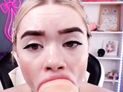 MiaMelon - Sweet Sperm Facial