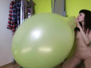 mylene - Blowing To Pop 36 Inch Balloon