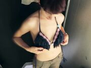 mylene - Dressing Room Trying On Clothes