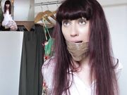 mylene - Tied Up Amp Tape Gagged Nurse