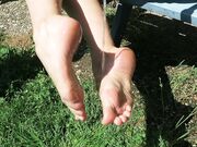 mylene - Washing My Sexy Feet In A Hot Sunny Day