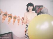 mylene - Yr Balloon Got Popped! Topless Role Play