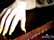 Arwen Datnoid - Nail Tapping And Painted Toes