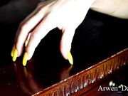 Arwen Datnoid - Nail Tapping And Painted Toes