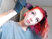 SchuylarWitch - Hair Dyeing Pink To Red