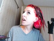 SchuylarWitch - Hair Dyeing Pink To Red