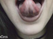 Elouise Please - Lip Spit And Long Tongue Fetish