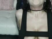 NoelleEastonXXX - Remote Controlled Choker Breath Play