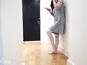Elouise Please - School Girl Desperation Floor Pee