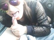 Emanuelly Raquel - Sucking And Fucking In The Car