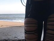 Emanuelly Raquel - Sucking And Fucking On The Beach