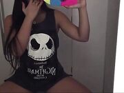 Emanuelly Raquel - Trying Clothes On A Shop Masturbating