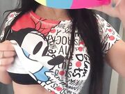 Emanuelly Raquel - Trying Some Sexy Clothes In The Shop