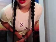 Emanuelly Raquel - Camel Toe Cuming In My Legging