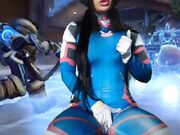 Emanuelly Raquel - D Va Cosplay So Naughty