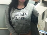 Emanuelly Raquel - Horny In The Airplane