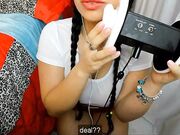 Emanuelly Raquel - JOI Jerk Off Cum In Tits Fake Cum Latina