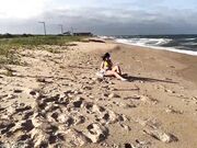 Emanuelly Raquel - JOI On The Beach Public Nudity Voyeur