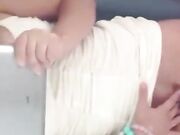 Emanuelly Raquel - Masturbating In The Clothes Store