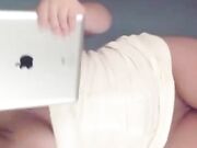 Emanuelly Raquel - Masturbating In The Clothes Store