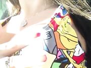 Emanuelly Raquel - Masturbating While Drinving My Car