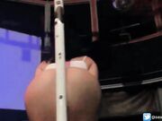 Emanuelly Raquel - Playing In A Real Glory Hole Cabin