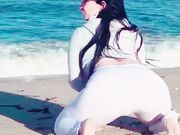 Emanuelly Raquel - Public Exhibitionism Dildo Anal Plug