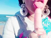 Emanuelly Raquel - Public Exhibitionism Dildo Anal Plug