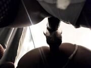 Emanuelly Raquel - Public Window Exibhicionism Bbc