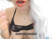 Emanuelly Raquel - Sexy Mad Nurse Terror Porn JOI Challenge